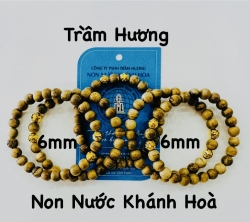 vong tay tram huong non nuoc khanh hoa 6mm